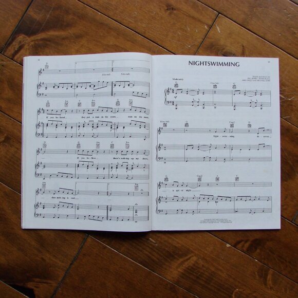 R.E.M. Automatic For The People Piano Vocal Guitar Sheet Music Song Book - Picture 5 of 7